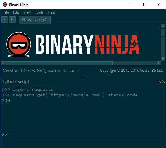 Binary Ninja: IPython and the Python Console