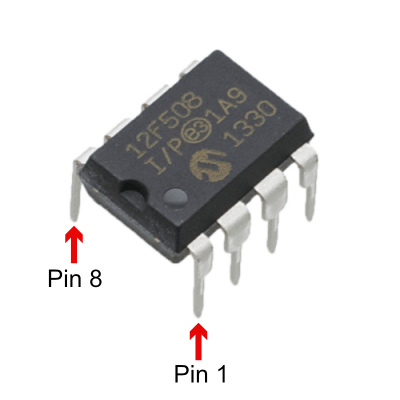 This is a DIP chip. I accidentally got SOIC-8 (i.e. surface mount) and had to solder my chip to a breadboard but generally you can avoid that